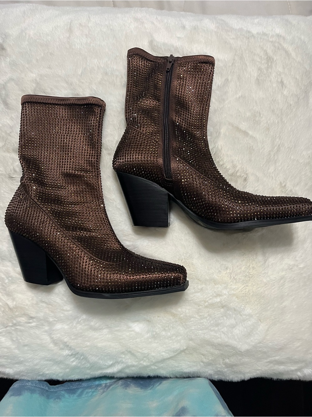 Gianni Bini Rhinestone Boots
